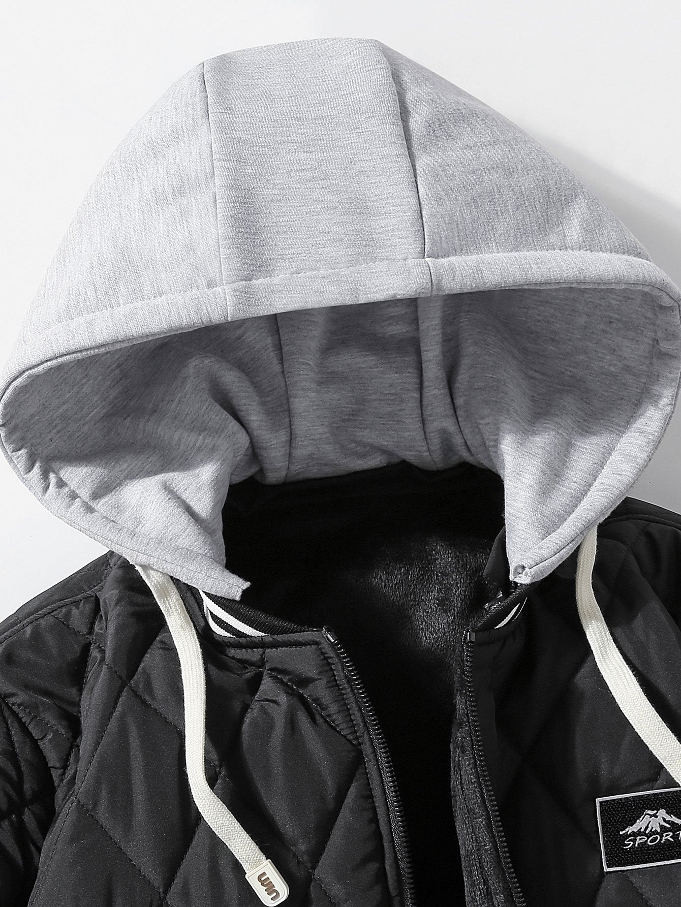 Orion | Teddy Lined Detachable Hooded Quilted Coat - Image 10