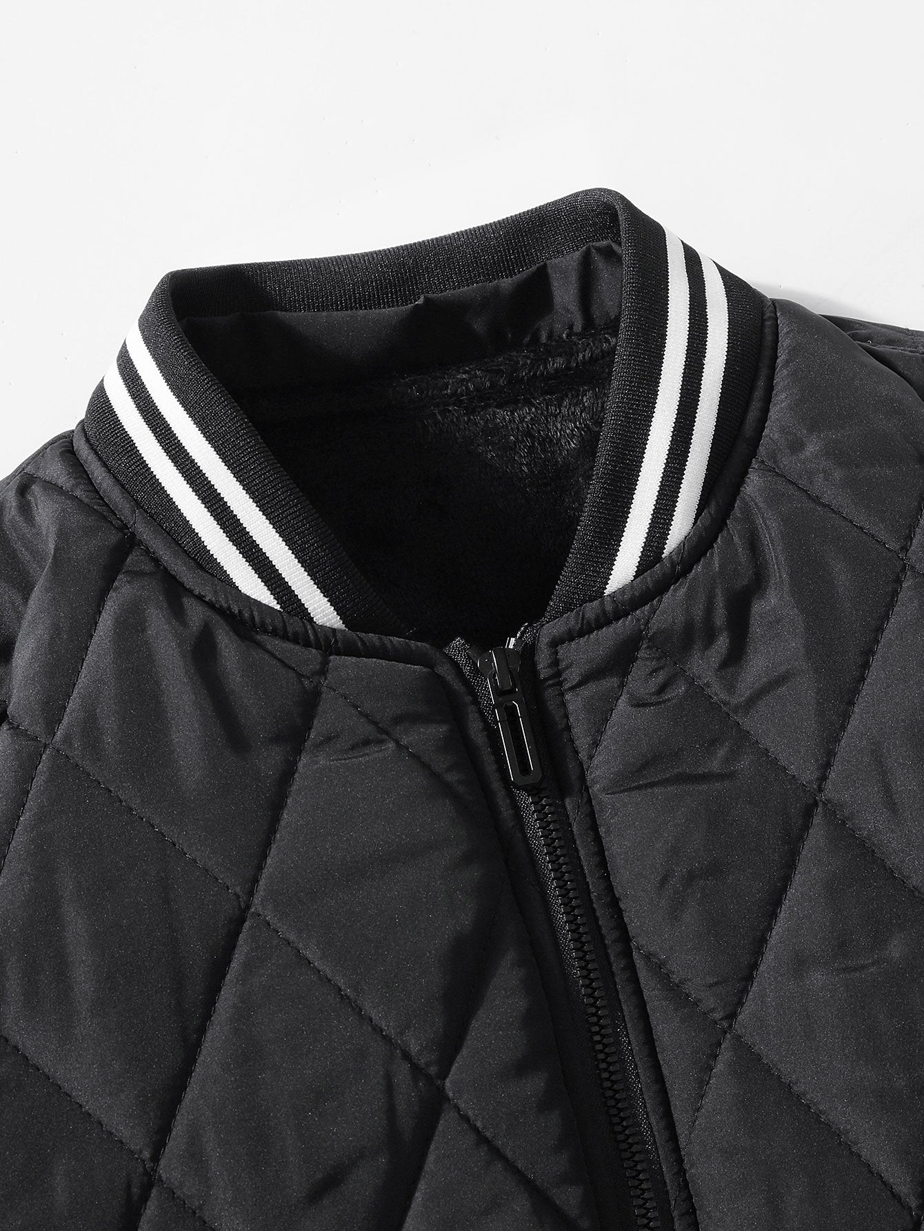 Orion | Teddy Lined Detachable Hooded Quilted Coat - Image 11