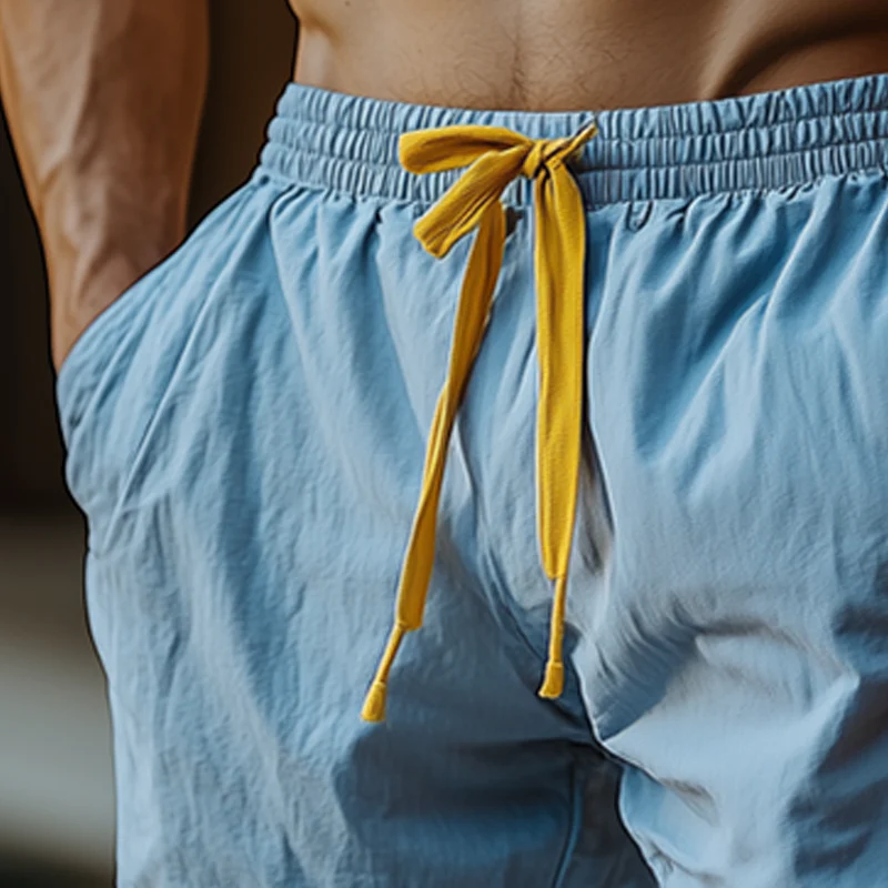 Orlando | Men'S Summer Basic Cotton Sports Shorts - Image 4