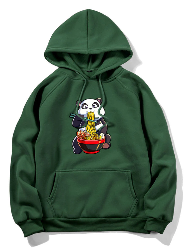 Orrin | Panda Eating Ramen Print Hoodie - Image 10