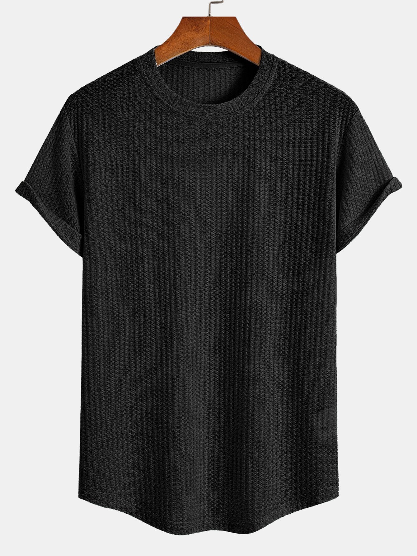 Oscar® | Waffle Arc Hem T-Shirt - Image 3