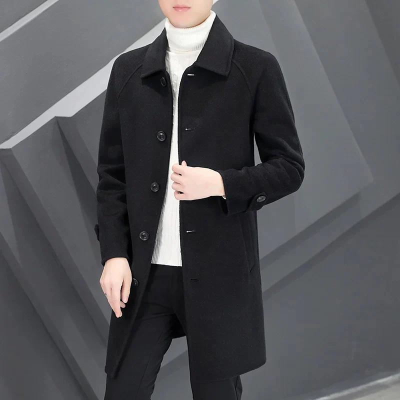 Óscar | Men's Classic Wool Coat - Minimalist Design for Winter - Image 10