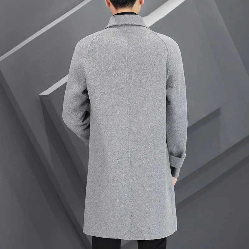 Óscar | Men's Classic Wool Coat - Minimalist Design for Winter - Image 12