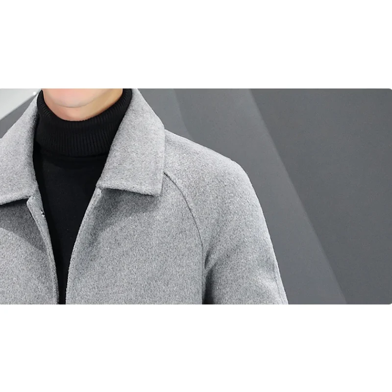 Óscar | Men's Classic Wool Coat - Minimalist Design for Winter - Image 6