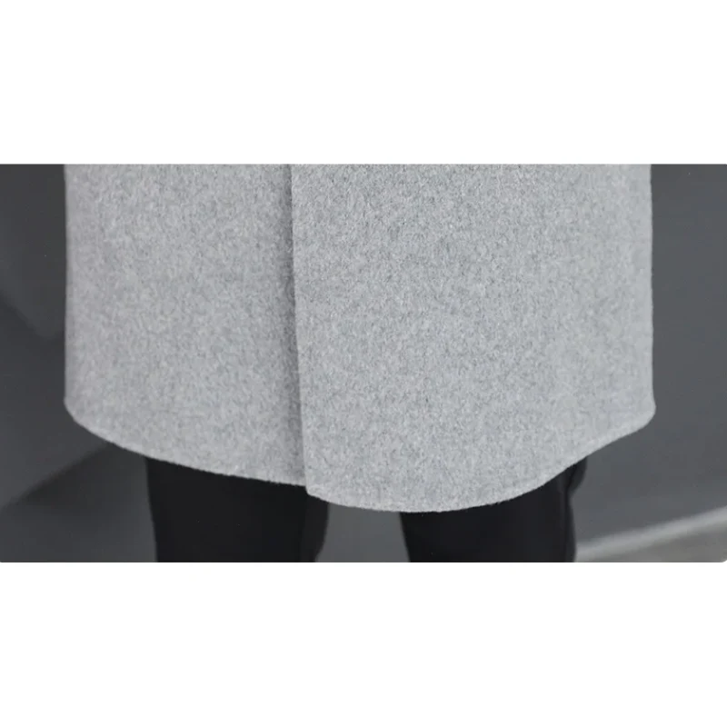 Óscar | Men's Classic Wool Coat - Minimalist Design for Winter - Image 7