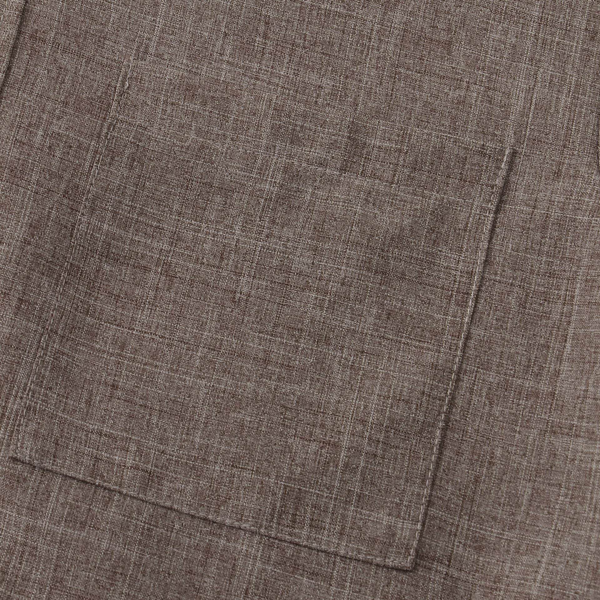 Oswald | Plain cotton shirt with buttons - Image 5
