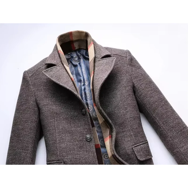 Othello | Men's Classic Wool Coat - Elegant Winter Fashion with Lining - Image 10