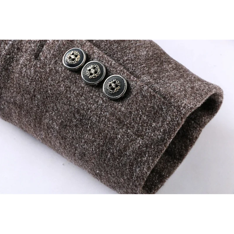 Othello | Men's Classic Wool Coat - Elegant Winter Fashion with Lining - Image 4