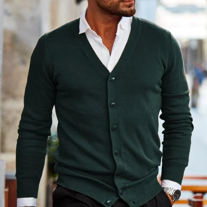 Oto | Casual button-front cardigan - Image 3