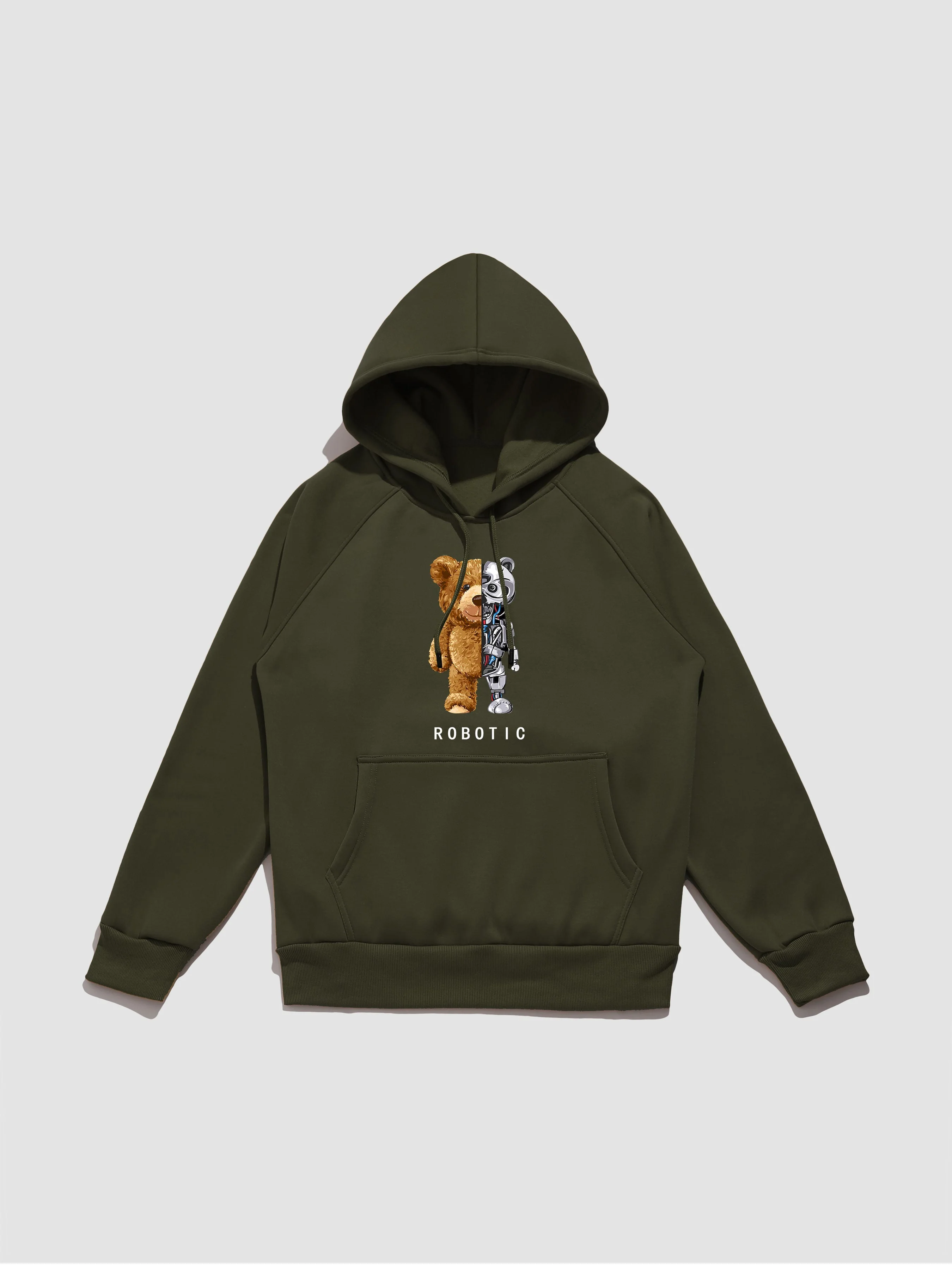 Otto | Robot Bear Graphic Hoodies - Image 9