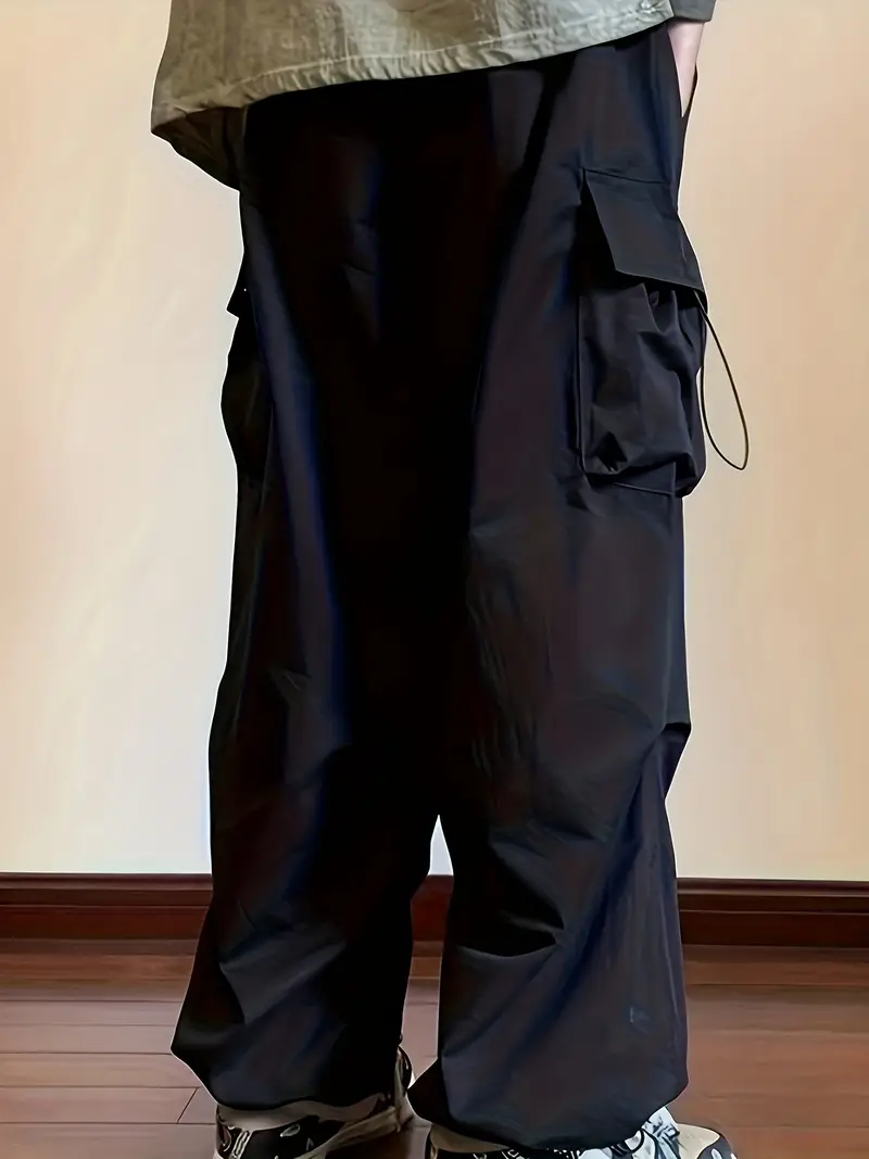 Ovidio® | Baggy Pants With Multiple Flap Pockets - Image 2
