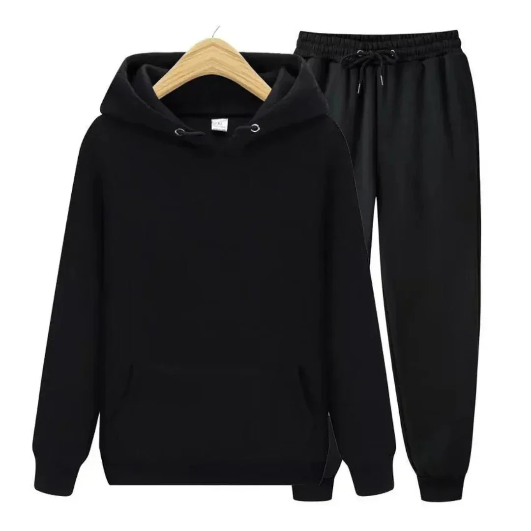 Ovidio® | Men’s Tracksuits With Kangaroo Pocket Hoodie - Image 2