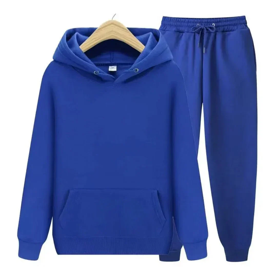 Ovidio® | Men’s Tracksuits With Kangaroo Pocket Hoodie - Image 4