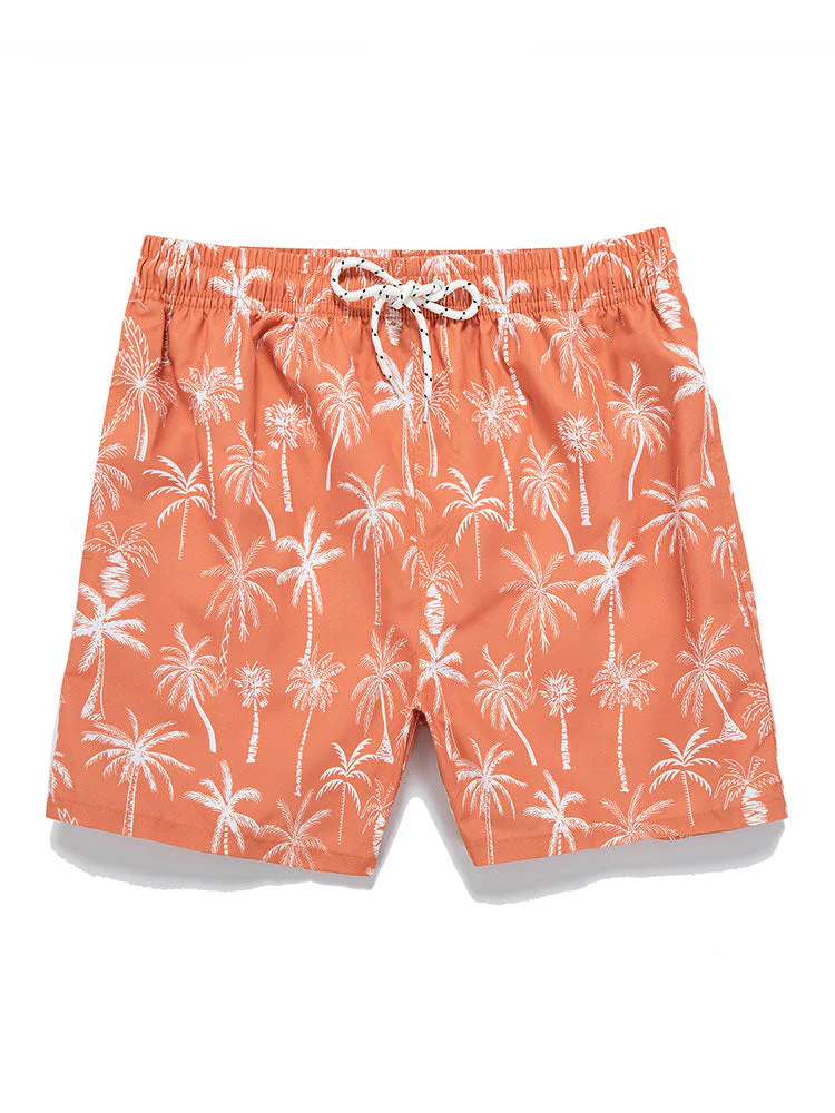 Ovidio® | Skeleton On Vacation Graphic T-Shirts & Palm Tree Print Swim Shorts - Image 4