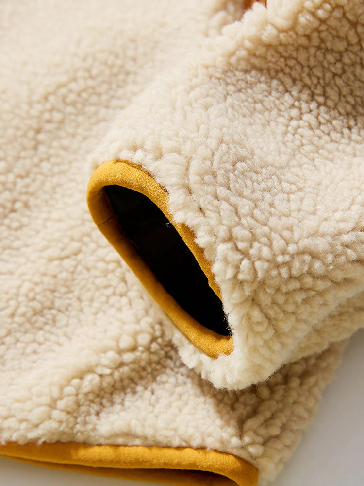 Owen | CRERI Zipper Through Teddy Faux Fur Jacket - Image 2