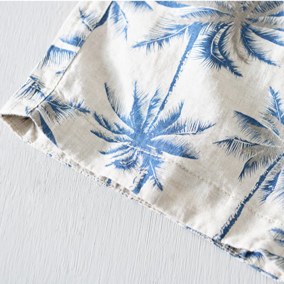 Owen | Havana Linen Tropical Shorts - Image 6