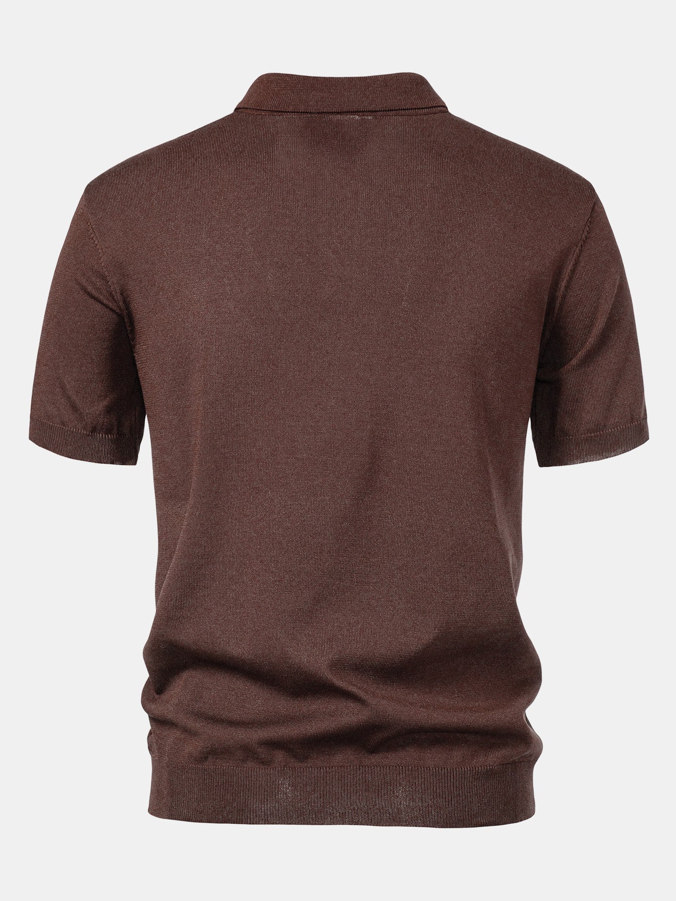 Owen | Stripe Jacquard Knit Polo Shirt - Image 14