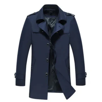 Oz | Men's transitional coat - Elegant classic with a slim cut - Image 2