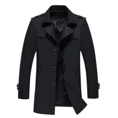 Oz | Men's transitional coat - Elegant classic with a slim cut - Image 3