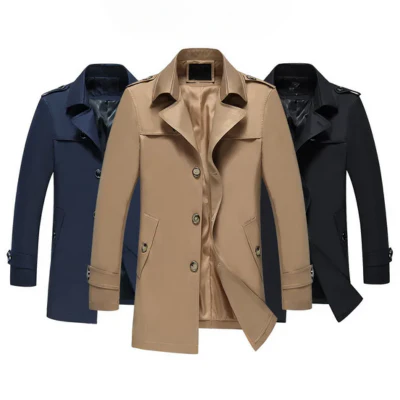Oz | Men's transitional coat - Elegant classic with a slim cut - Image 4