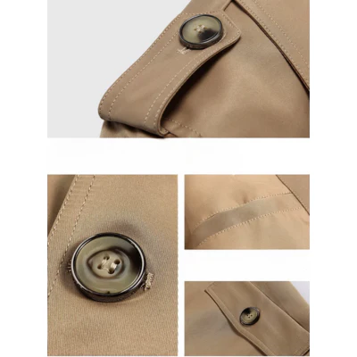 Oz | Men's transitional coat - Elegant classic with a slim cut - Image 7