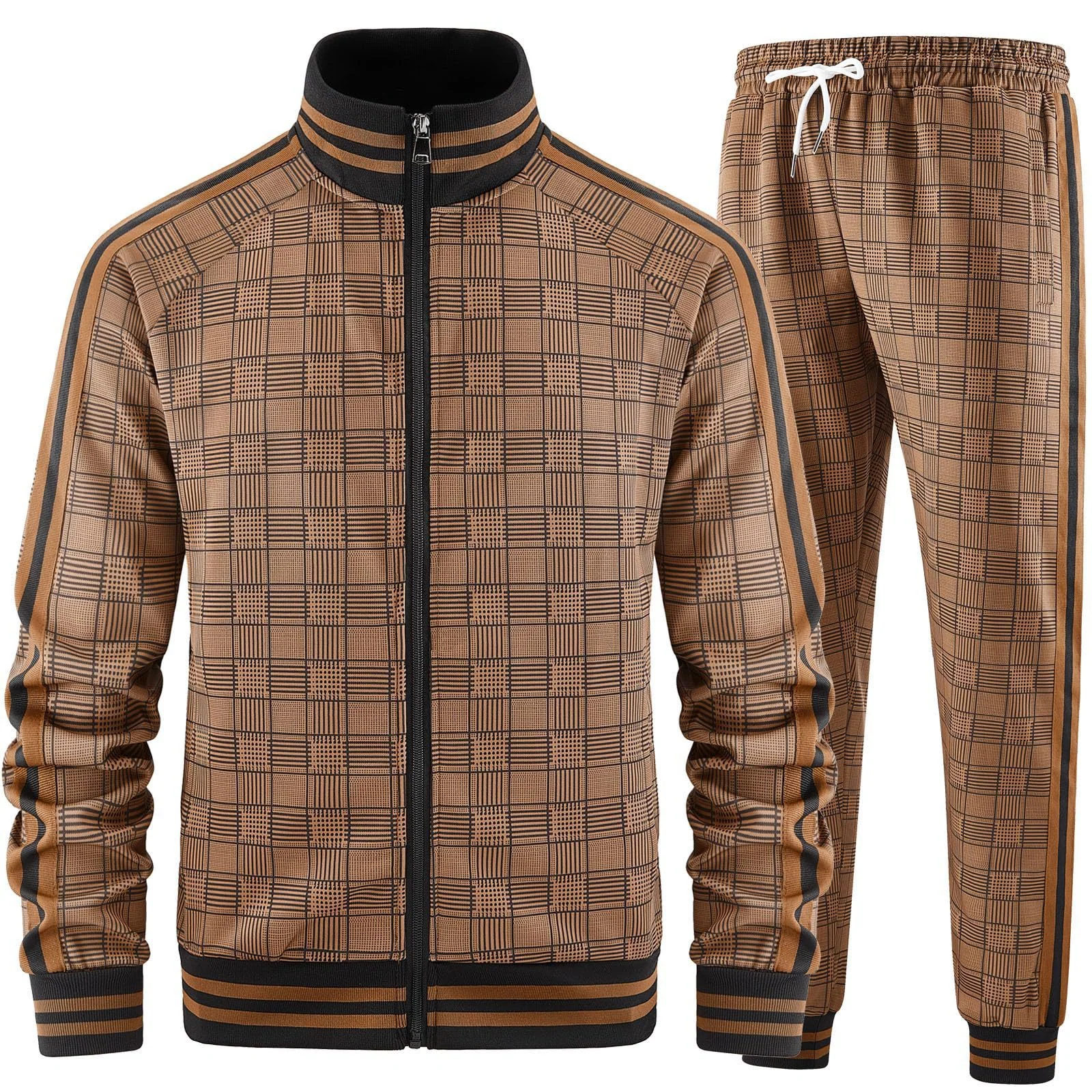 Pablo® | Axel Grid Tracksuit Set - Image 2