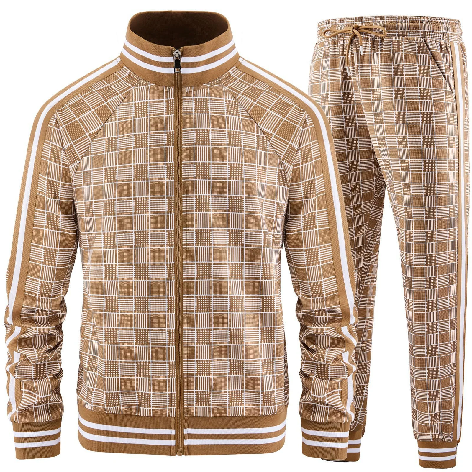 Pablo® | Axel Grid Tracksuit Set - Image 3