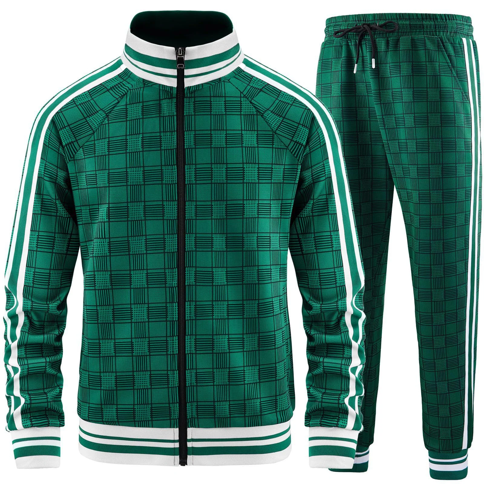 Pablo® | Axel Grid Tracksuit Set - Image 5