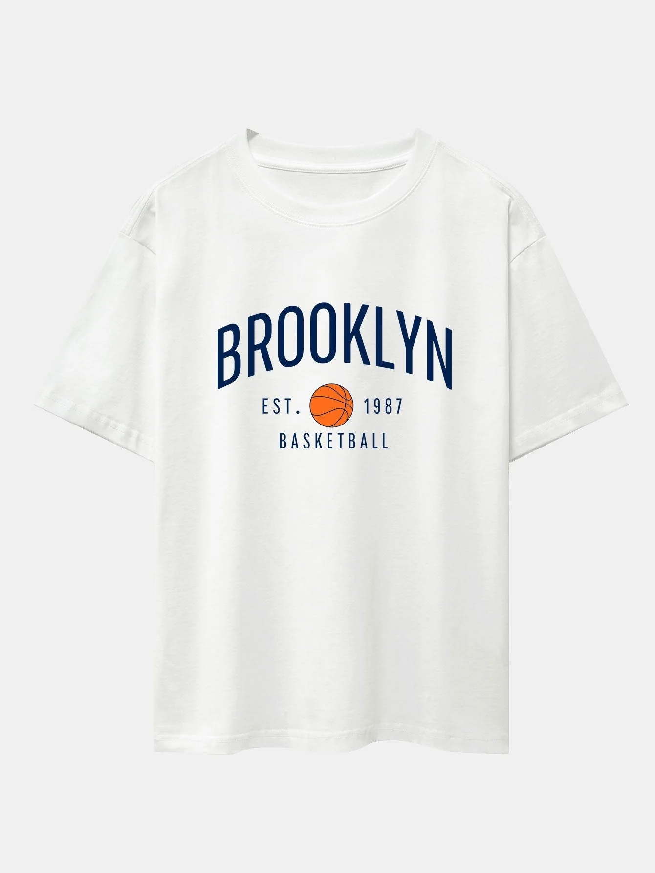Pablo® | Basketball Print Drop Shoulder Oversize T-Shirt - Image 2