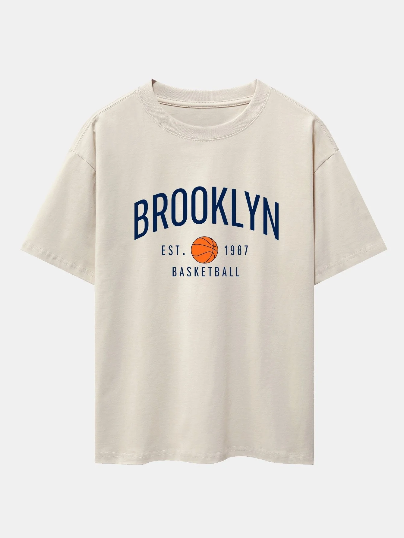 Pablo® | Basketball Print Drop Shoulder Oversize T-Shirt - Image 3