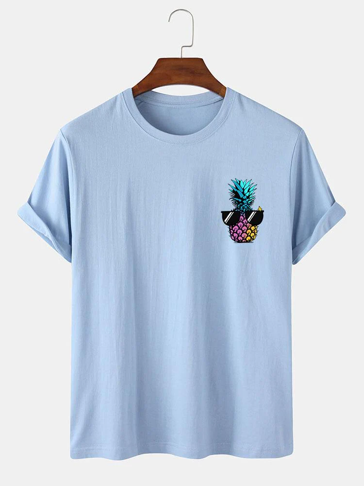 Pablo® | Pineapple With Sunglasses Print T-Shirt - Image 3