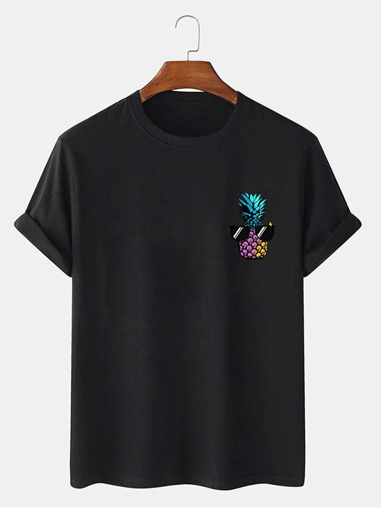 Pablo® | Pineapple With Sunglasses Print T-Shirt - Image 5