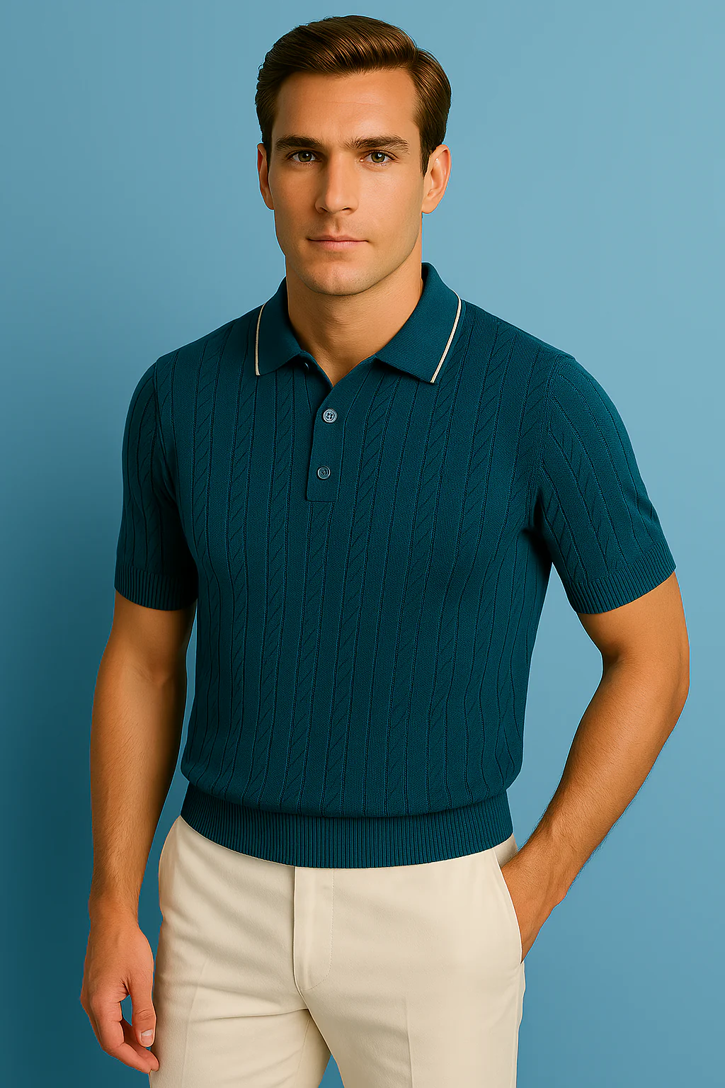 Pablo® | Pure Rib Polo - Image 4