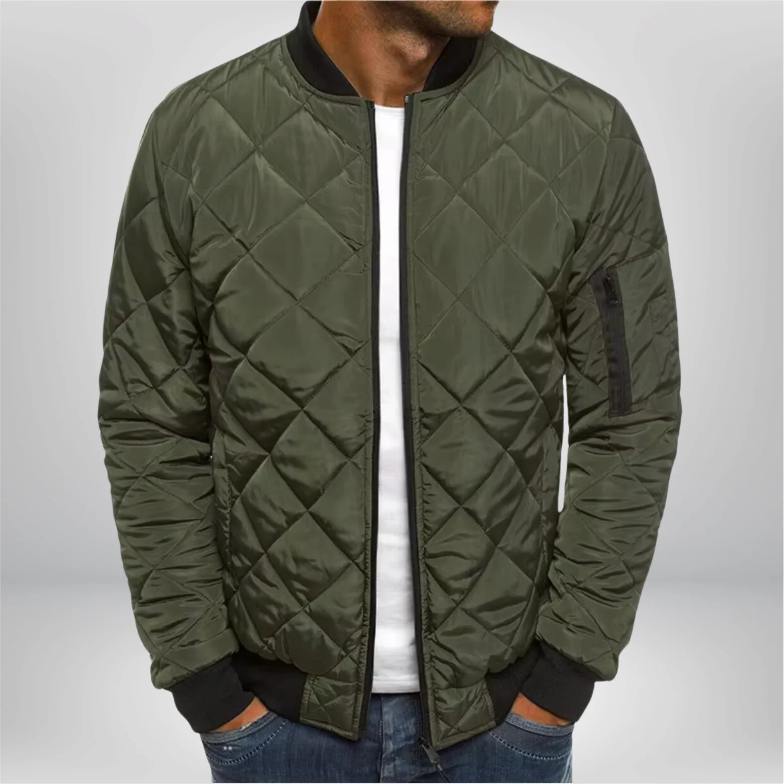 Pablo® | Quilted Bomber Jacket - Image 2