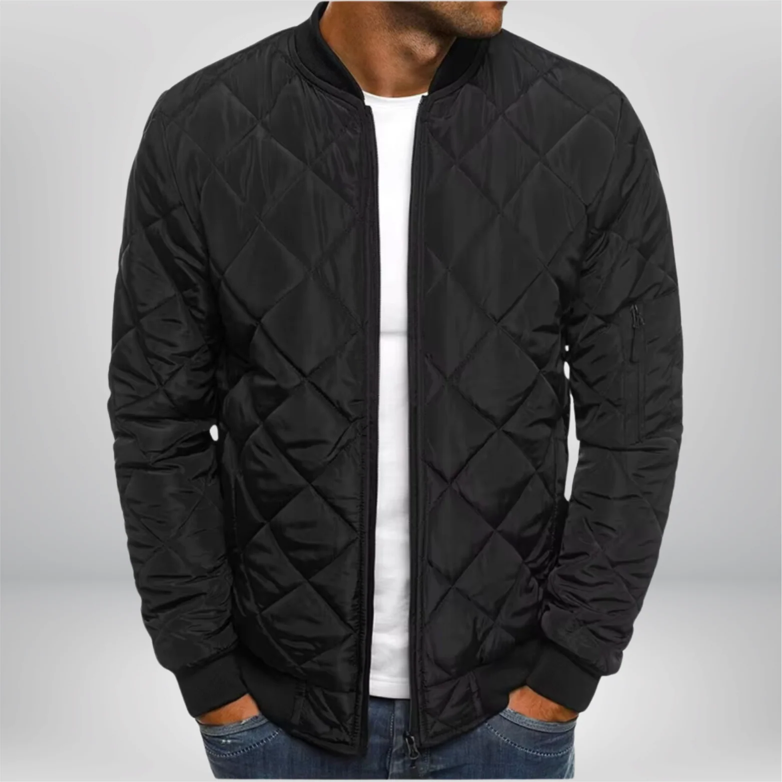 Pablo® | Quilted Bomber Jacket - Image 4