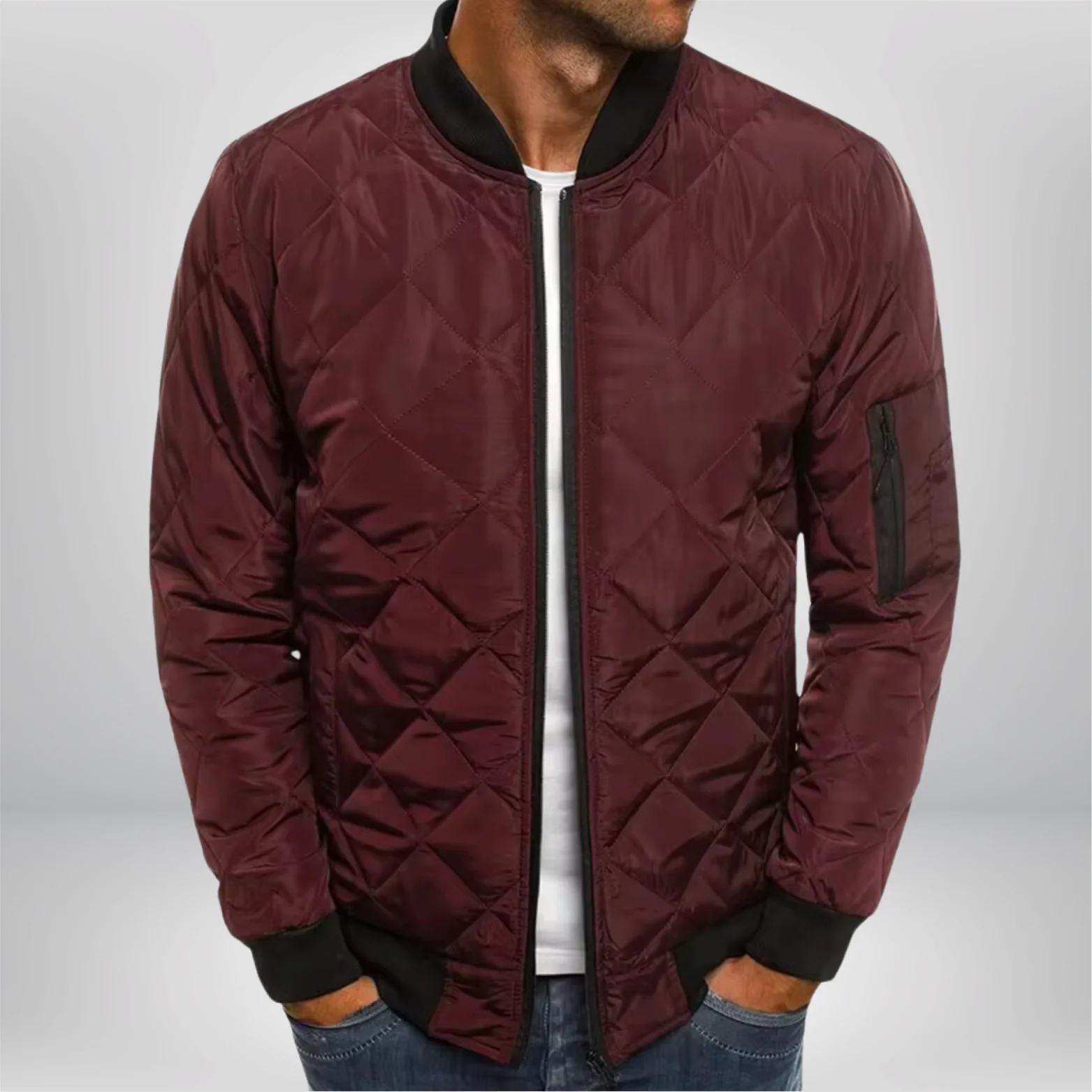 Pablo® | Quilted Bomber Jacket - Image 6