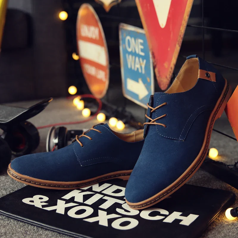 Pablo | Oxford Suede Business Shoes - Image 4