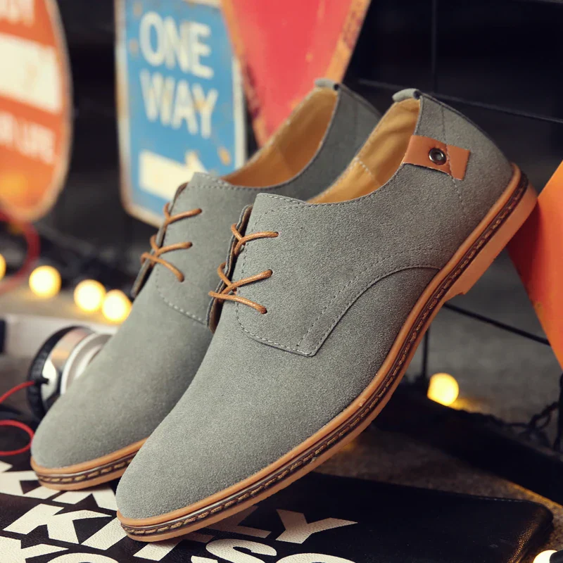 Pablo | Oxford Suede Business Shoes - Image 5