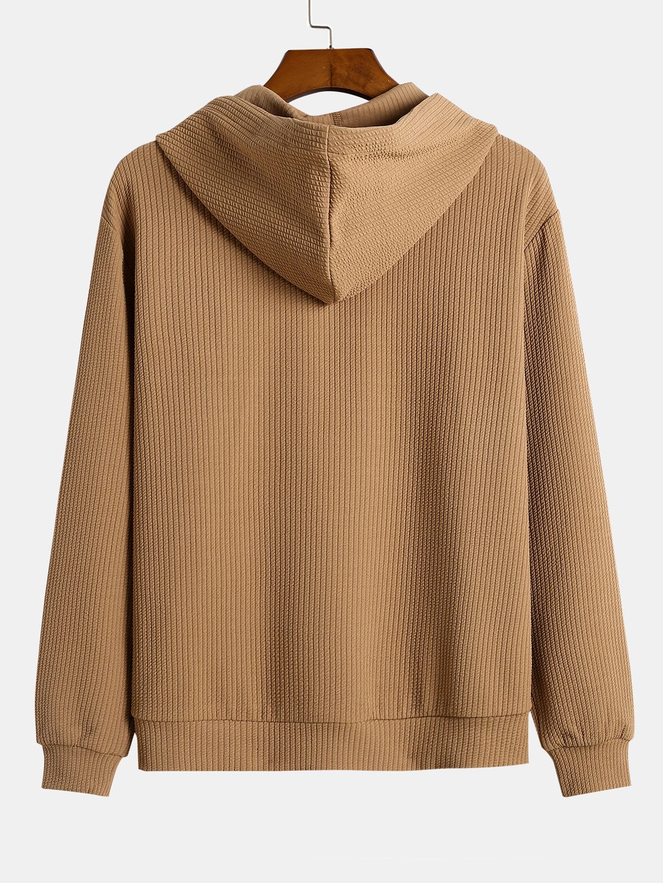 Paco | Basic Ribbed Hoodie - Image 3