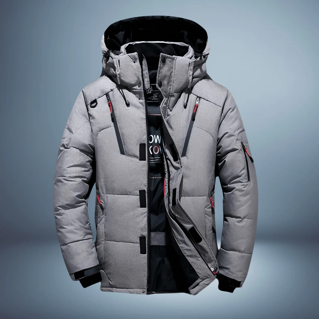 Paco | Warm hooded down jacket for adventure and comfort - Image 11