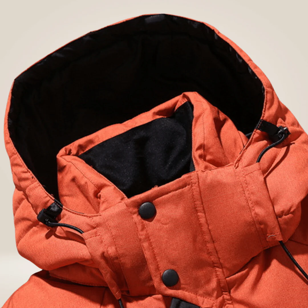 Paco | Warm hooded down jacket for adventure and comfort - Image 13