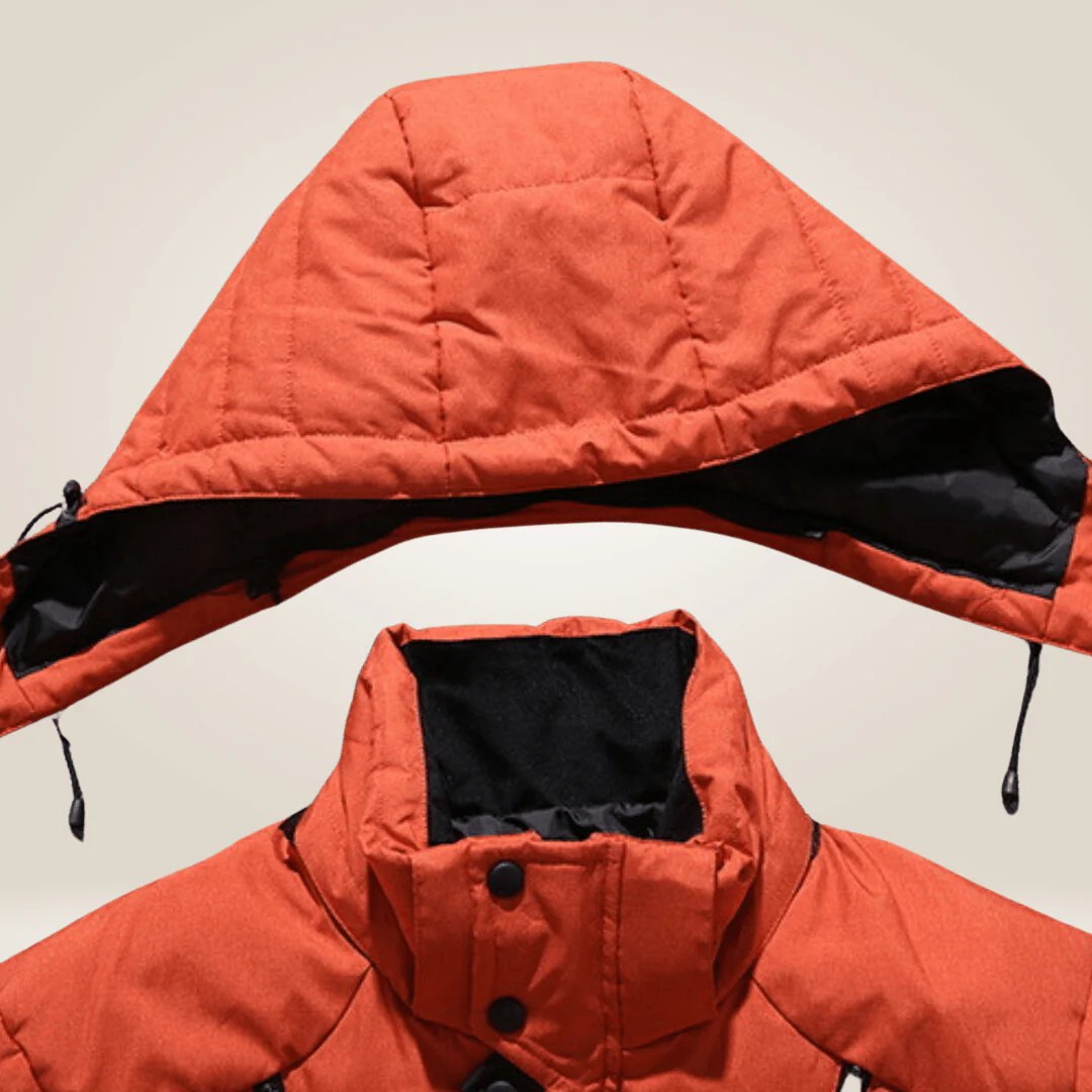 Paco | Warm hooded down jacket for adventure and comfort - Image 3
