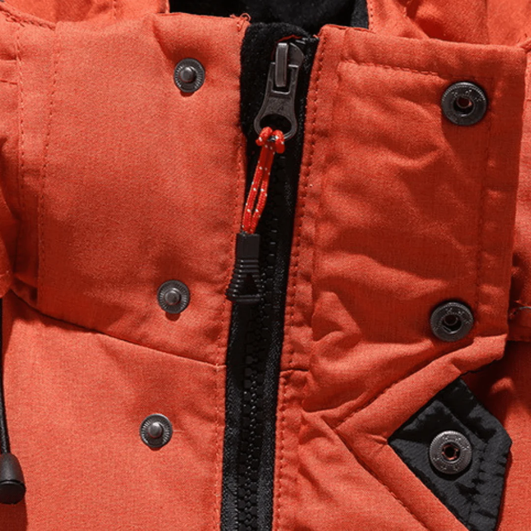 Paco | Warm hooded down jacket for adventure and comfort - Image 4