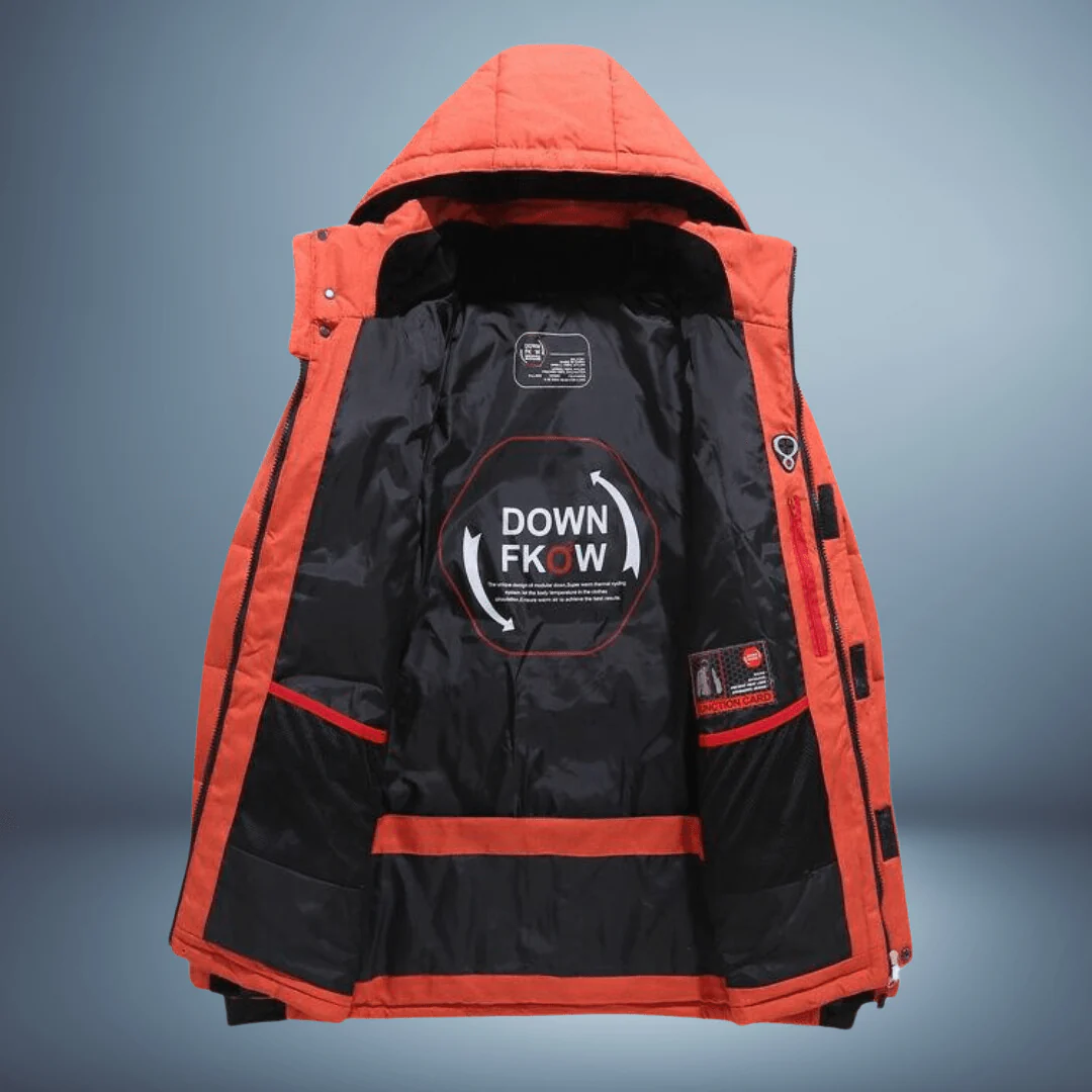 Paco | Warm hooded down jacket for adventure and comfort - Image 8