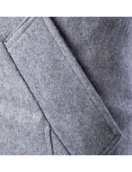 Paladio | Men's wool coat elegant double-breasted with epaulettes - Image 7