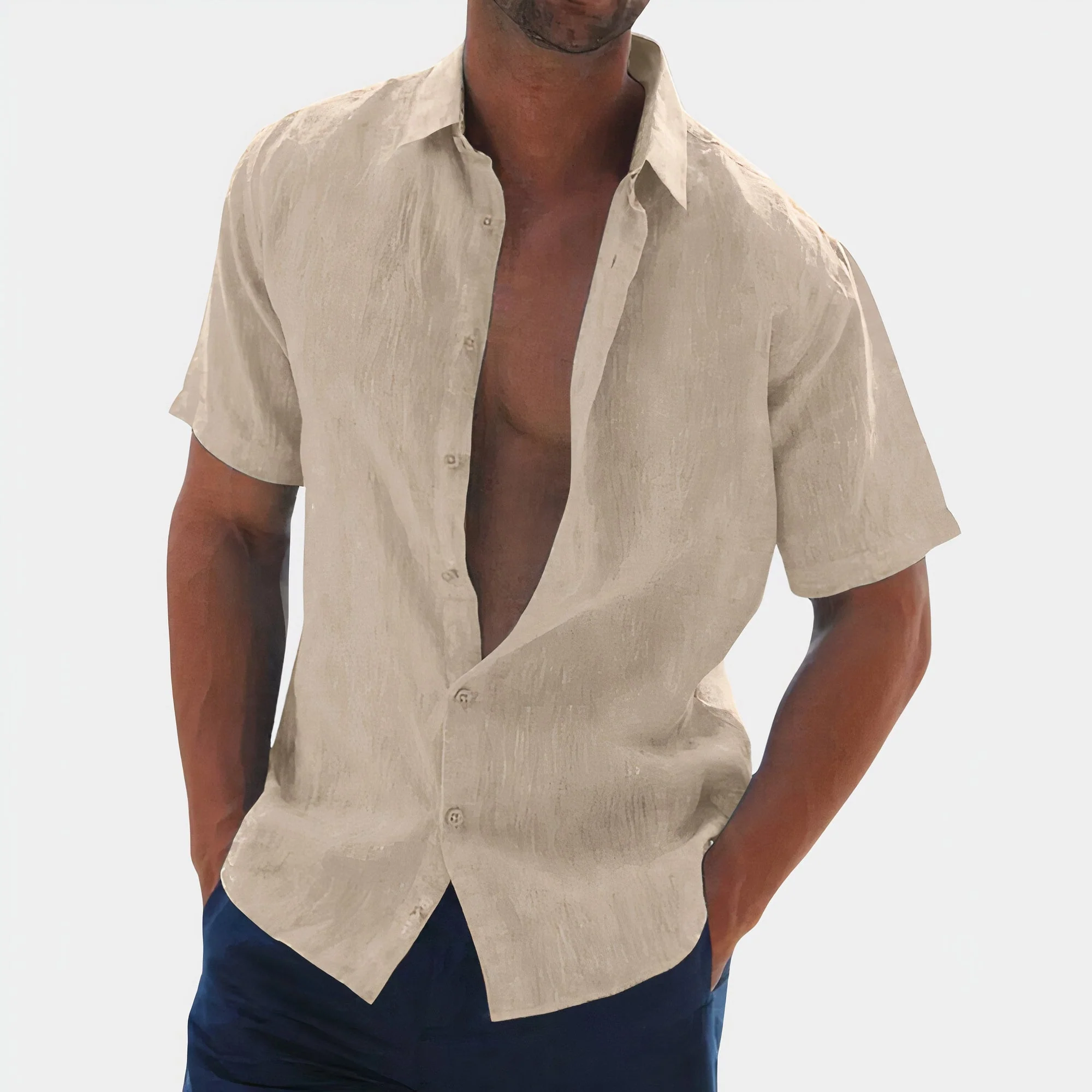 Pat® | Casual Linen Shirt - Image 2
