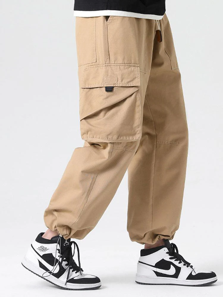 Patricio® | Elastic Drawstring Cuff Parachute Cargo Pants - Image 11