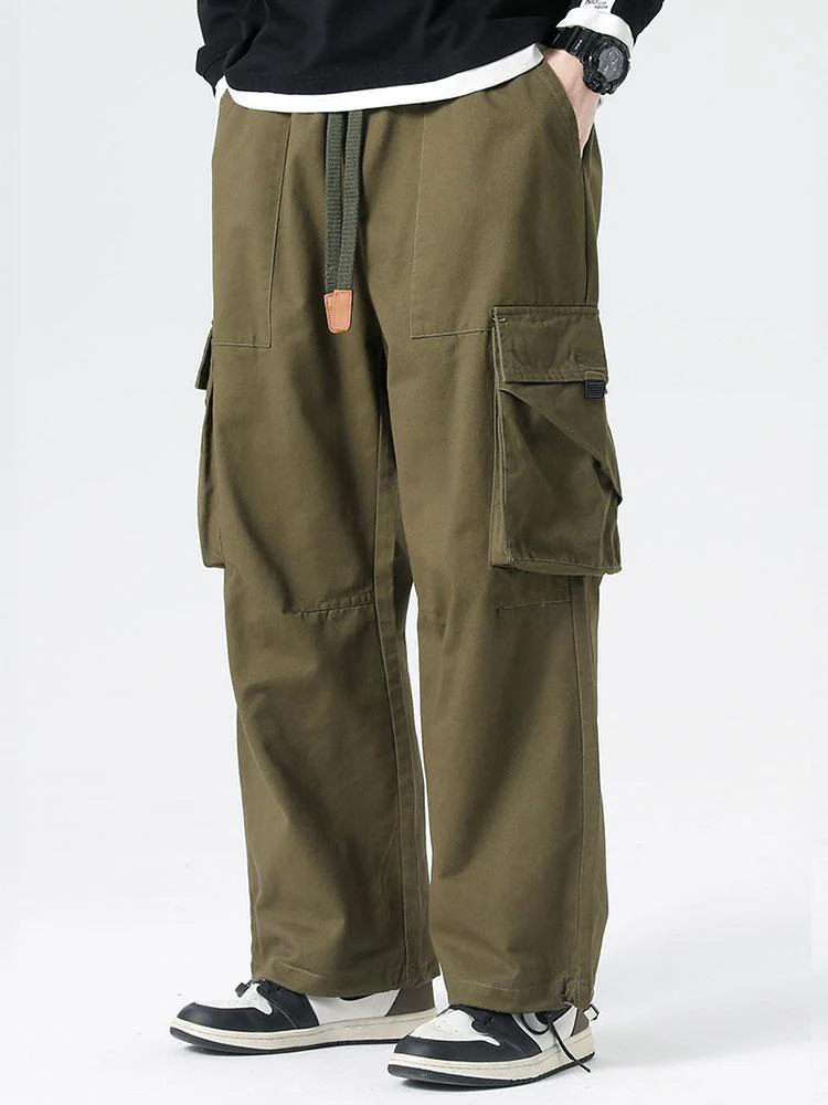 Patricio® | Elastic Drawstring Cuff Parachute Cargo Pants - Image 4