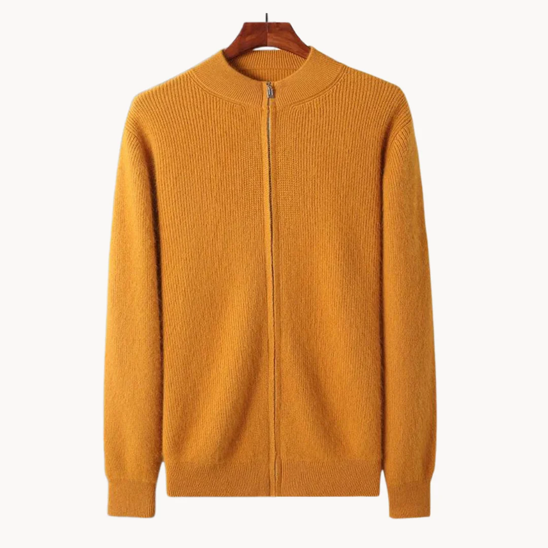 Patricio® | Wool Zip-Up Sweater - Image 10