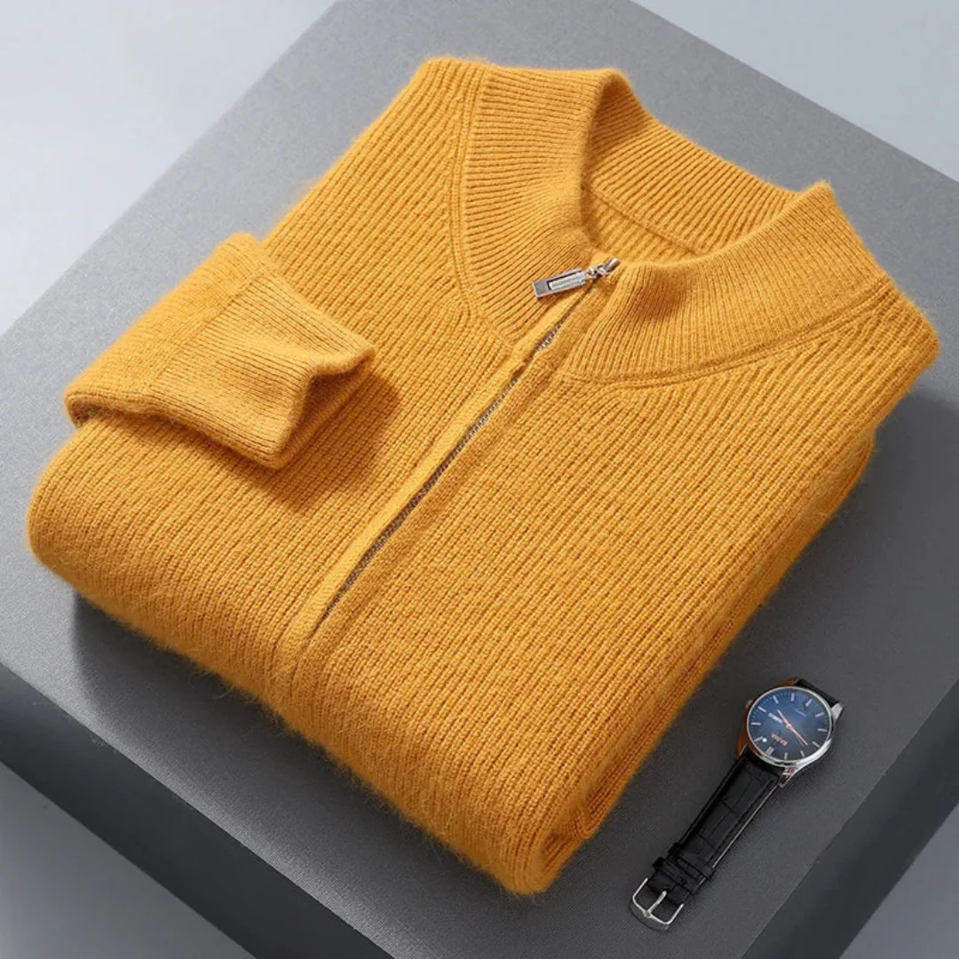 Patricio® | Wool Zip-Up Sweater - Image 11